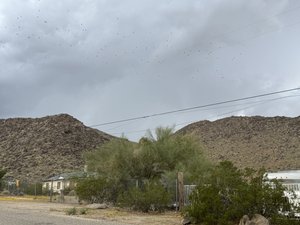 Desert Hills Behind Lucerne Valley Homes